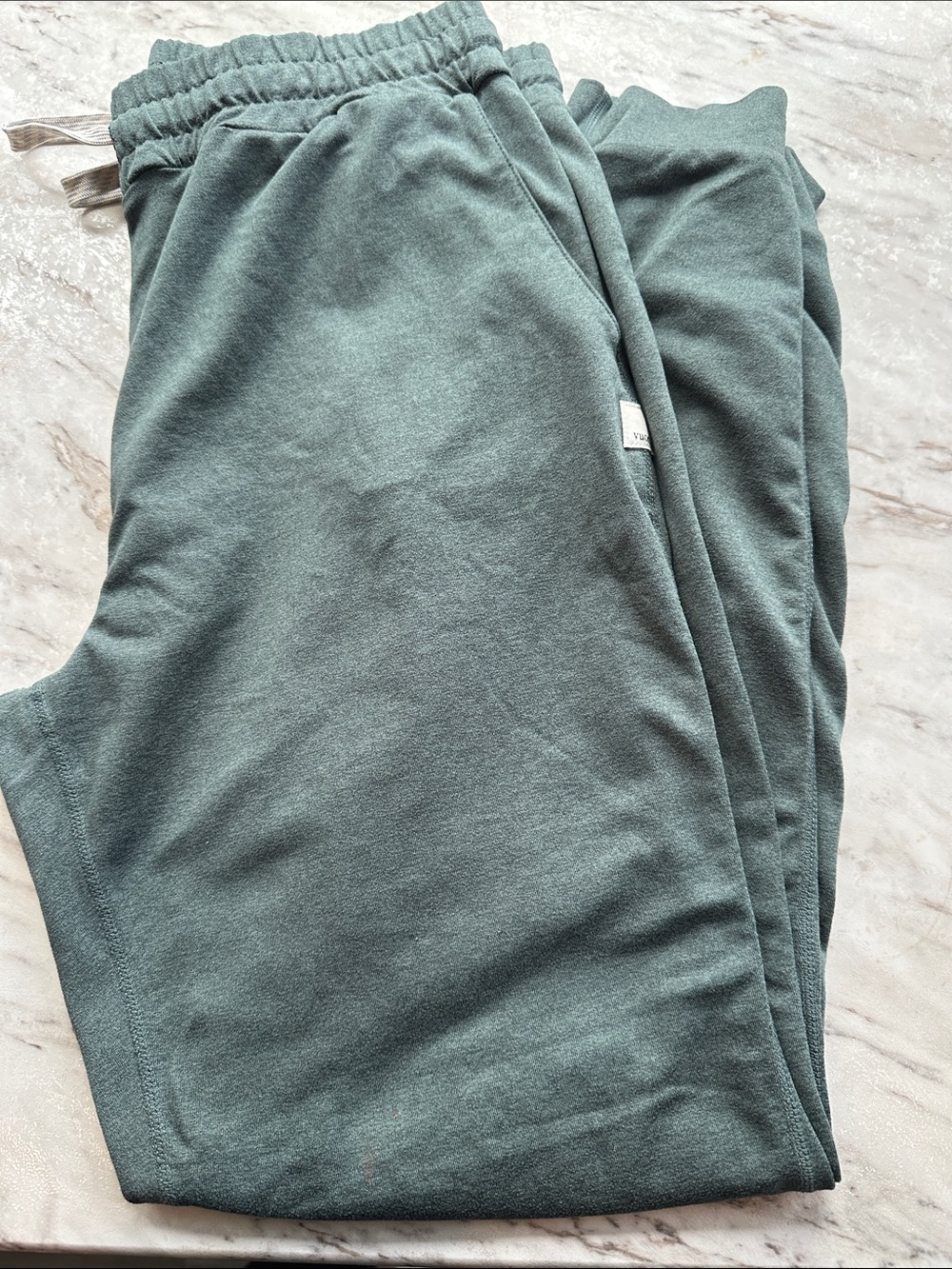 Vuori Sweatpants in Slate Green - Soft Pull-On Joggers